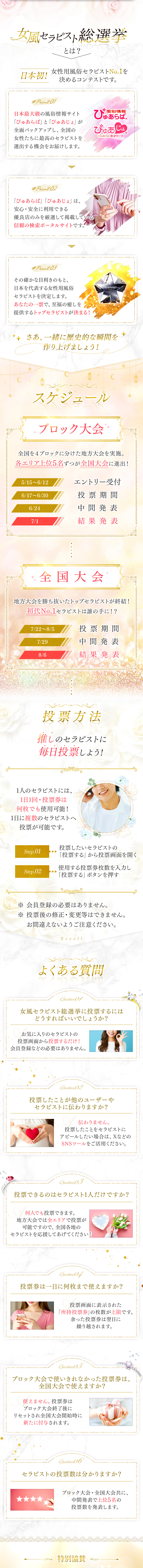 女風セラピスト総選挙